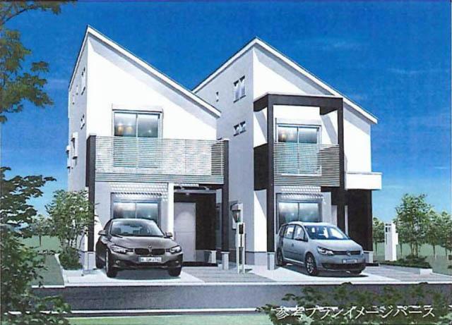 Building plan example (Perth ・ appearance). Building (3LDK plus loft plan) Example (A section) building price 22,700,000 yen, Building area 100.47 sq m