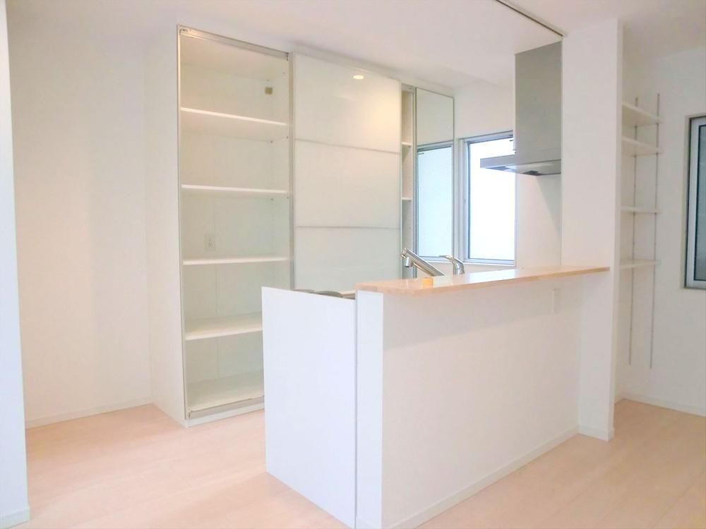 Model house photo. It is the case of the construction company