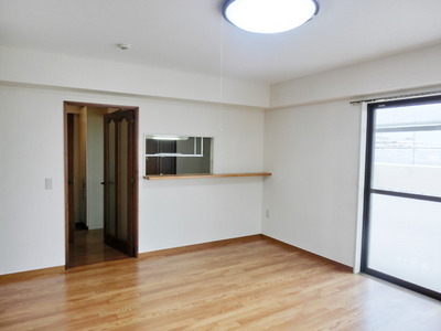 Other room space. It is living the counter kitchen type