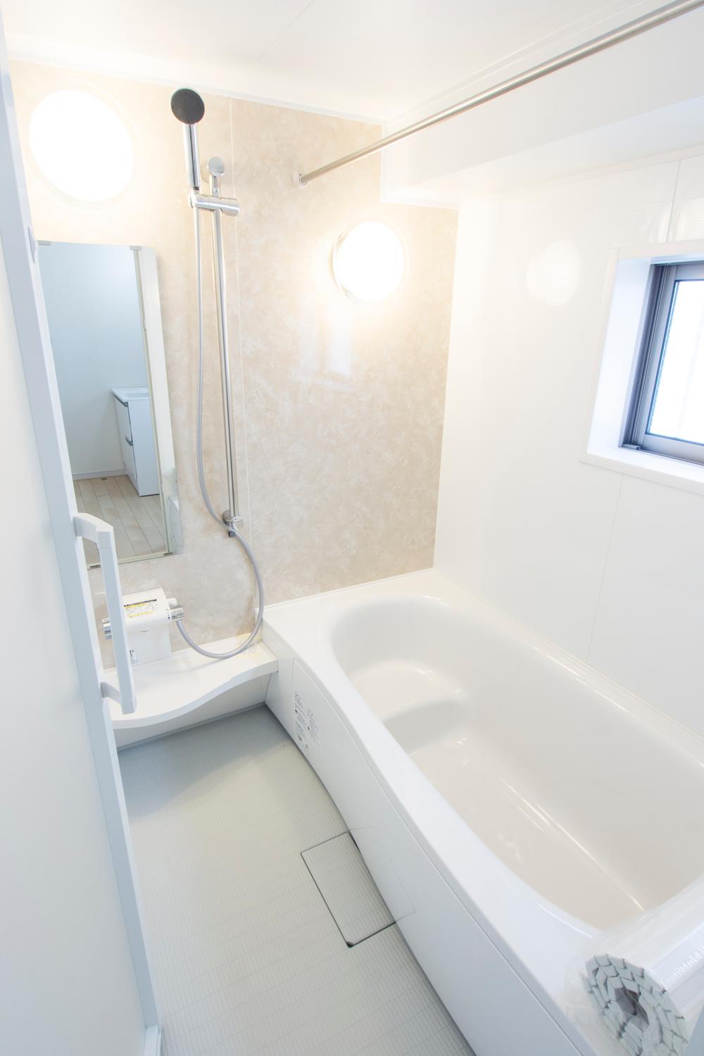 Bathroom. With bathroom ventilation dryer