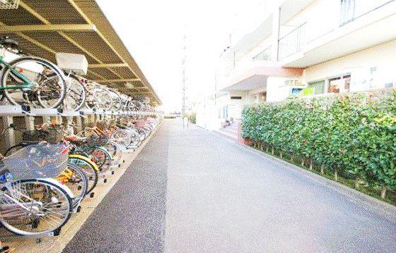 Other local. Bicycle-parking space