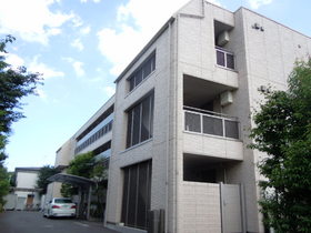 Building appearance. It is the backside of the building