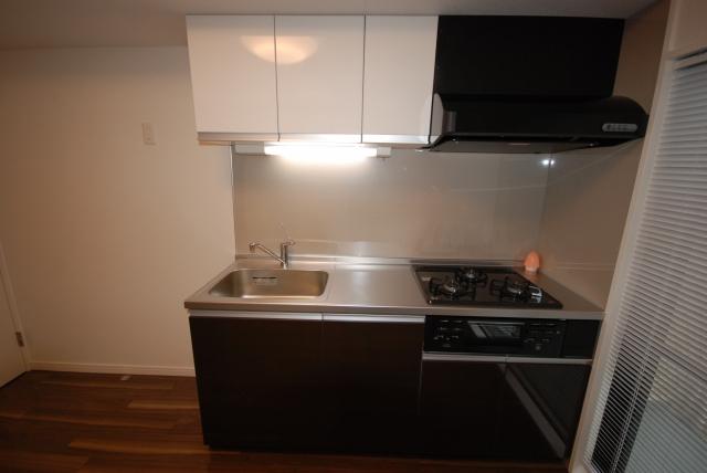 Kitchen. System kitchen equipped to the zippy