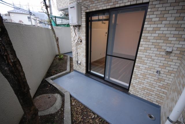 Garden. We also with private garden of 10.80 square meters.