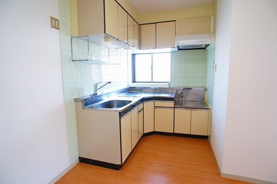 Kitchen. ☆ L-shaped kitchen