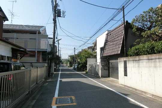 Local land photo. North front road