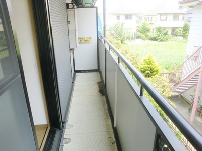 Balcony. Day is a good balcony