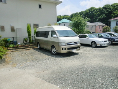 Parking lot. Parking space is