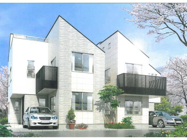 Building plan example (Perth ・ appearance). Building plan example