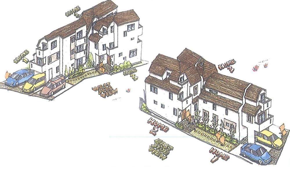 Rendering (appearance). (1 ・ 2 ・ 3 Building) Rendering