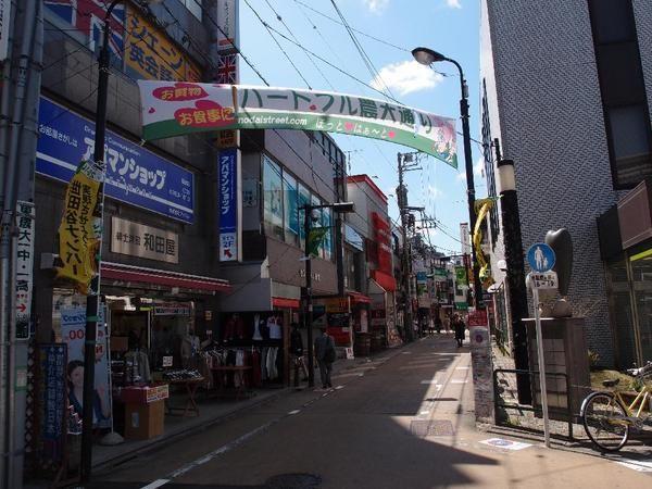 Shopping centre. Aggie street 800m until the shopping street
