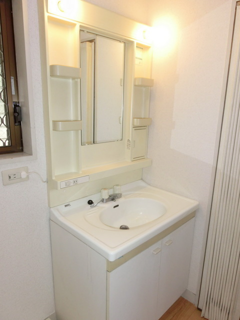 Washroom. It is a convenient independent washbasin