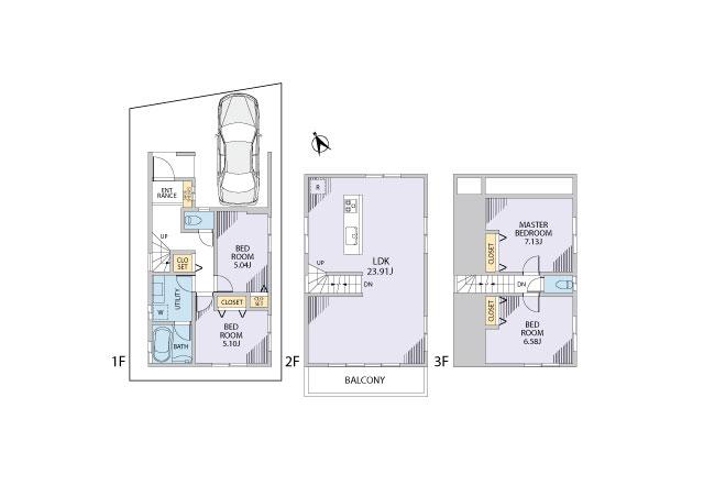 Compartment figure. Land price 49,260,000 yen, Land area 78.3 sq m