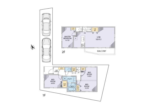 Compartment figure. Land price 49,260,000 yen, Land area 111.74 sq m