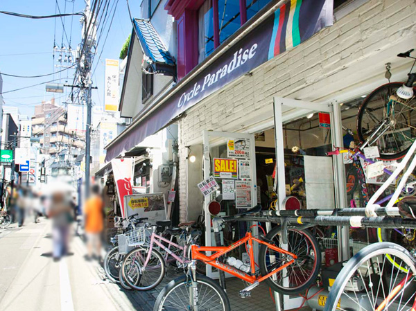 Surrounding environment. Aggie shopping street (Station)