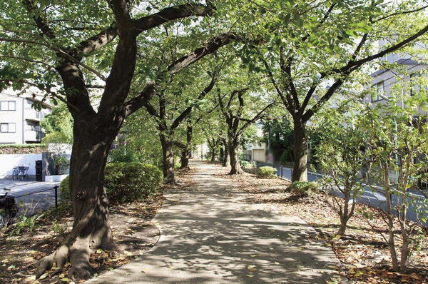 Features of the building. "Osan River green road" (about 60m from local / 1-minute walk)