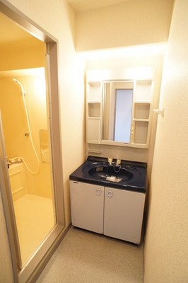 Washroom. Washbasin with design ☆