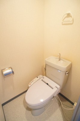 Toilet. Clean shower toilet ☆