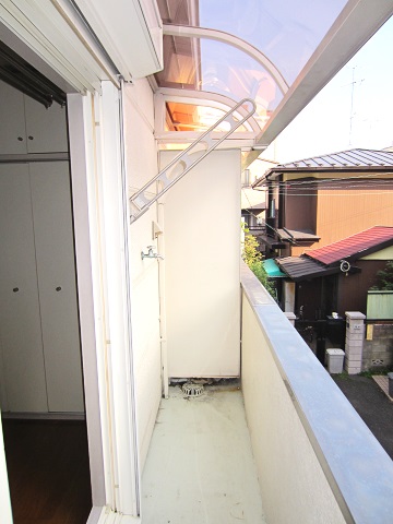 Balcony. Covered balcony