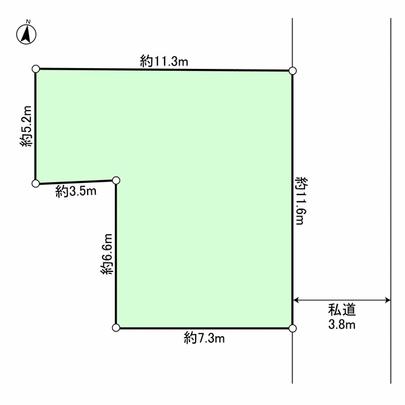 Compartment figure. South terraced