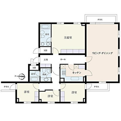 Floor plan. Mato