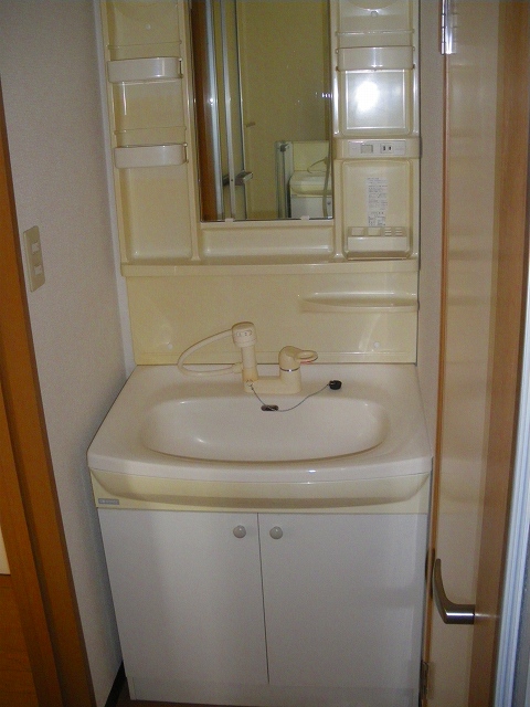 Washroom. Independent wash basin