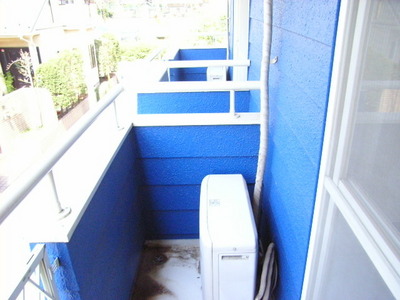 Balcony. Balcony blue shine ☆