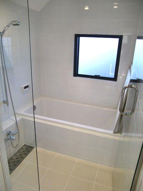 Bathroom. Example of construction