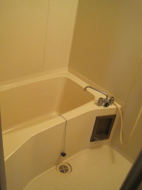 Bath. Bath of hot water supply equation.