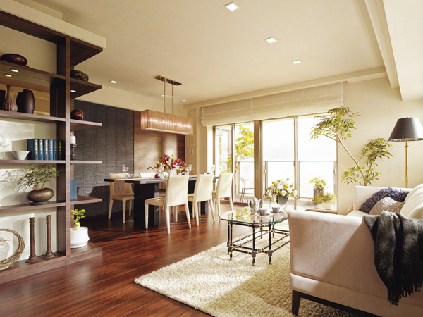 Interior.  [living ・ dining] (Model Room S-CA type)