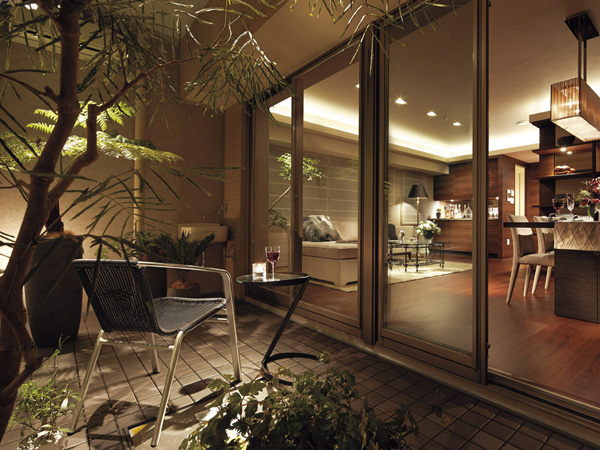 Interior.  [balcony] (Model Room S-CA type)