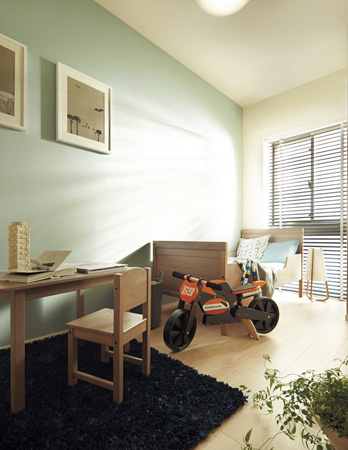 Interior.  [Western style room] (Model Room K-BDg type)