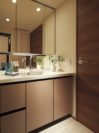 Interior.  [Powder Room] (Model Room K-BDg type)