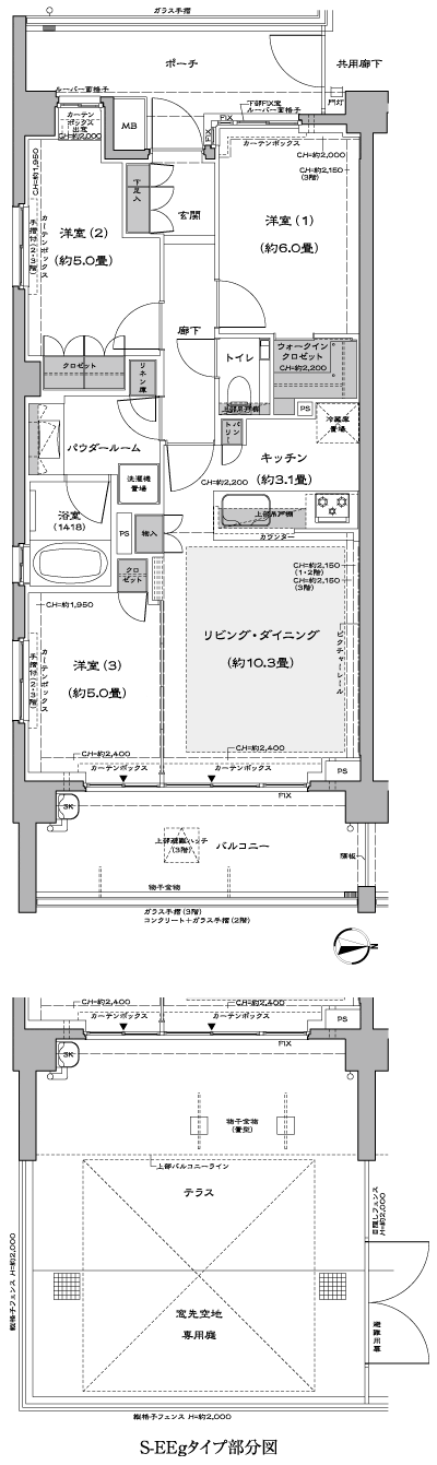 Floor: 3LDK + WIC, the occupied area: 67.64 sq m, Price: TBD