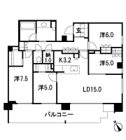 Floor: 4LDK + N + WIC, the occupied area: 97.84 sq m, Price: 85,800,000 yen, now on sale