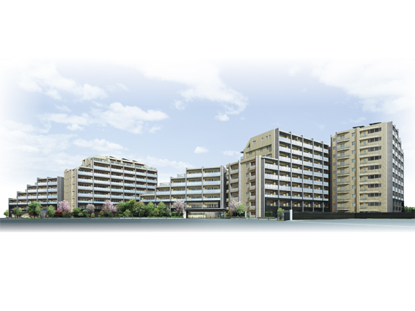 Adjacent to the quiet of the first kind low-rise exclusive residential area, Born in the scale of the total planned number of units 256 House. March 2014 occupancy schedule. 5% consumption tax applied (Exterior CG)