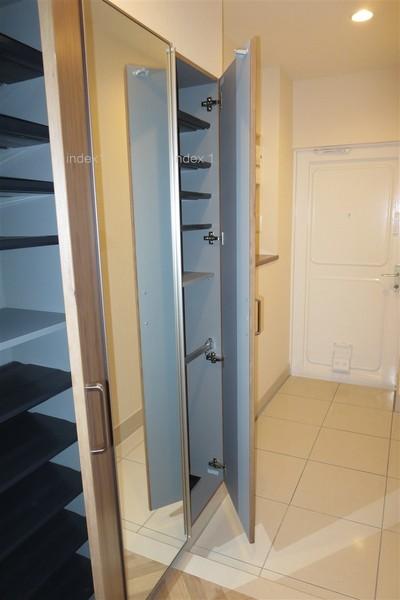 Entrance. Enhancement is also housed in the hallway from the front door