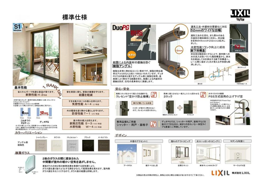 Other. Low-E glass sash (TOSTEM)