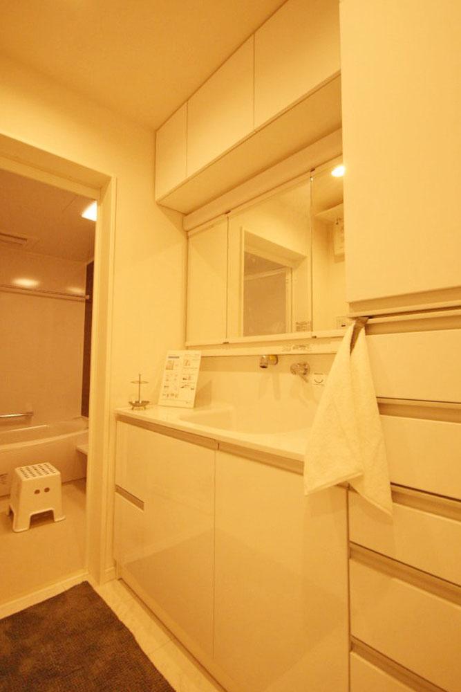 Wash basin, toilet. It will wash basin with shampoo dresser. 