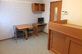 Living and room. Flooring and equipment depends on the room number.