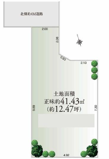 Compartment figure. 45,800,000 yen, 2LDK + S (storeroom), Land area 41.43 sq m , It is a quiet residential area of ​​the building area 63.75 sq m excellent horse 4-chome.
