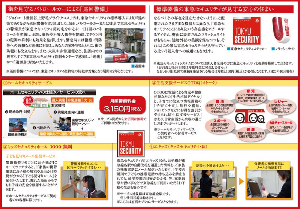 Security equipment. Standard equipment of the peace of mind to watch the family