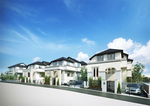 Rendering (appearance). Cityscape Rendering