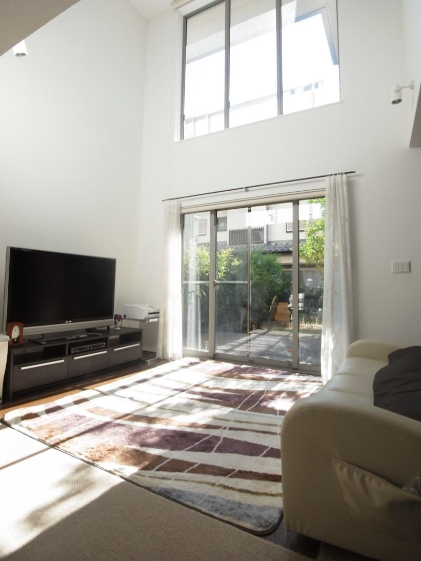 Living. Image is when you put the furniture. It contains the sunshine from the south.