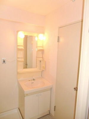 Washroom. Independent wash basin