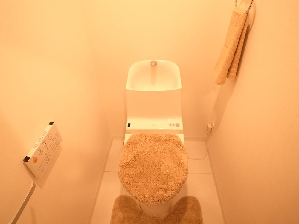 Toilet. TOTO made (warm water washing toilet seat with remote control)