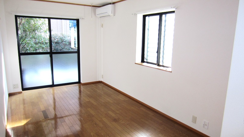 Living and room. Two-sided lighting