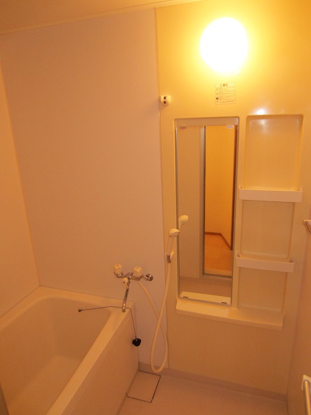 Bath. A clean bathroom