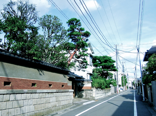 Surrounding environment. Local neighborhood streets (about than local 330m)