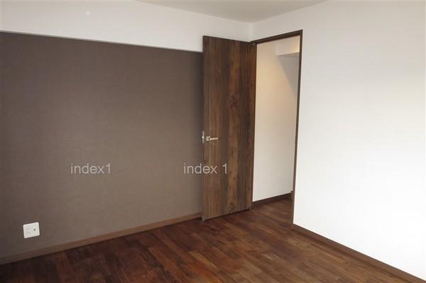 Non-living room. Storage was also enhanced Western-style